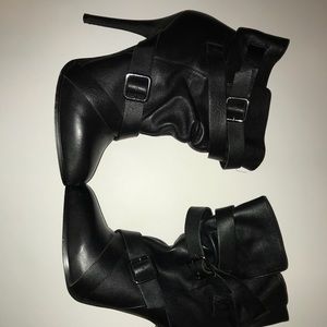 Aldo black booties